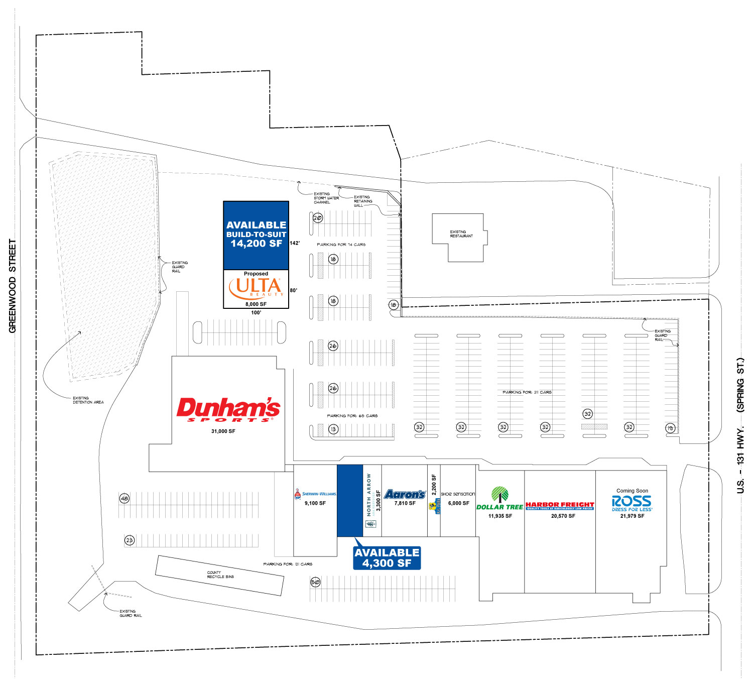 Bay Mall Site Plan